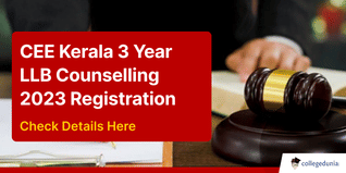CEE Kerala 3 Year LLB Counselling 2023 Registration Open @cee.kerala.gov.in; Apply till September 22